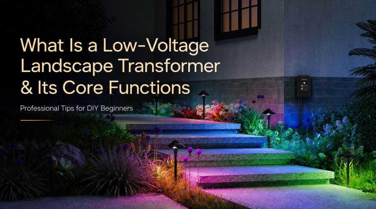What Is a Low-Voltage Landscape Transformer & Its Core Functions