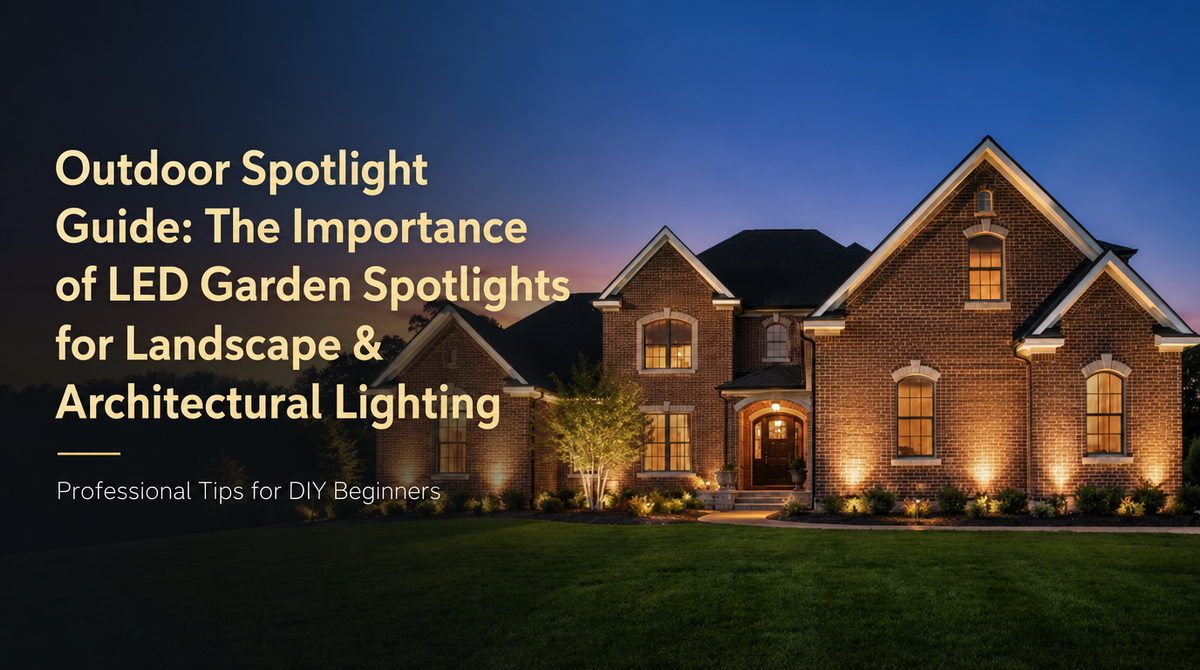 LED Garden Spotlights: Key to Landscape & Architectural Lighting