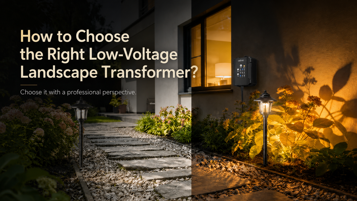 How to Choose the Right Low-Voltage Landscape Transformer