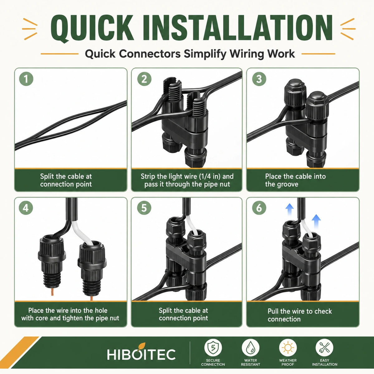 5W Low Voltage Landscape Lighting Kit with Transformer