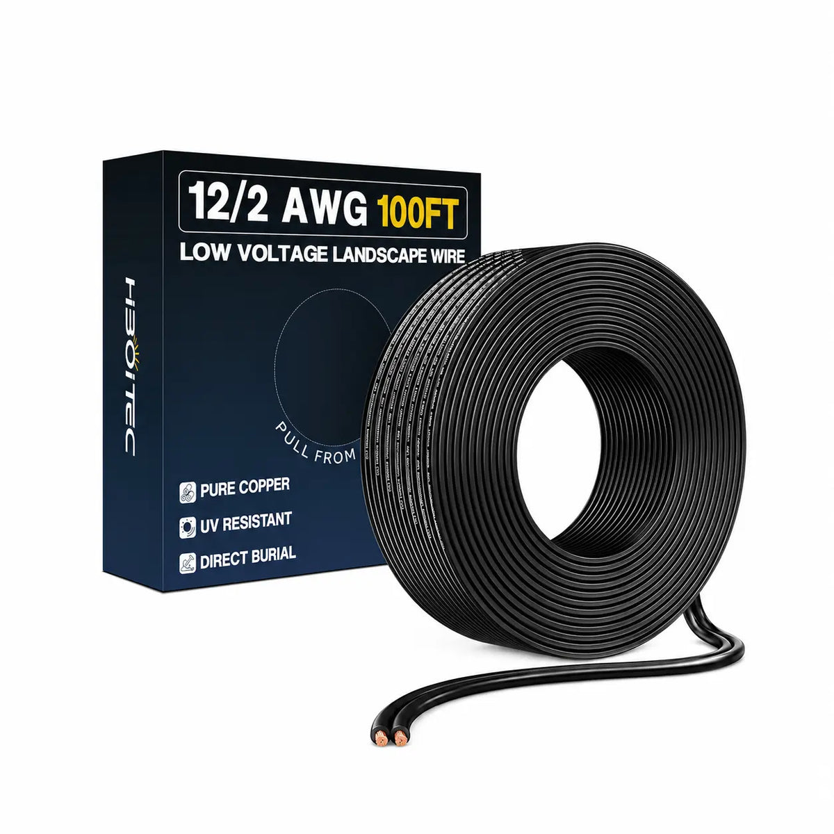 Low Voltage Landscape Wire, Pure Copper Direct Burial Cable