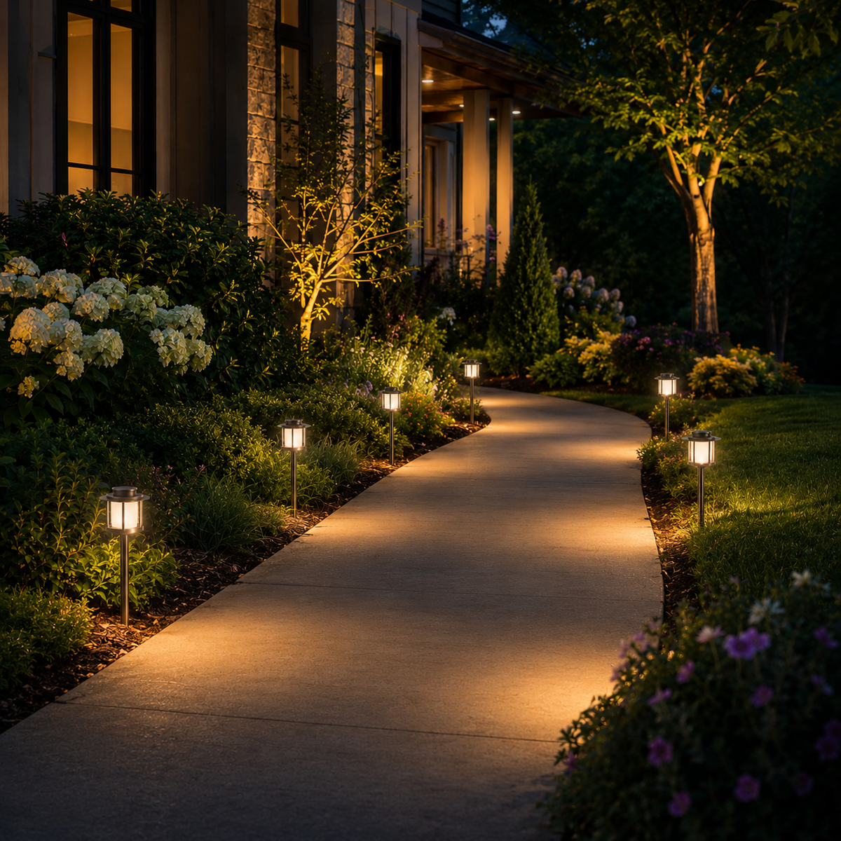 5CCT Low Voltage LED Pathway Light, 5W IP65 Waterproof