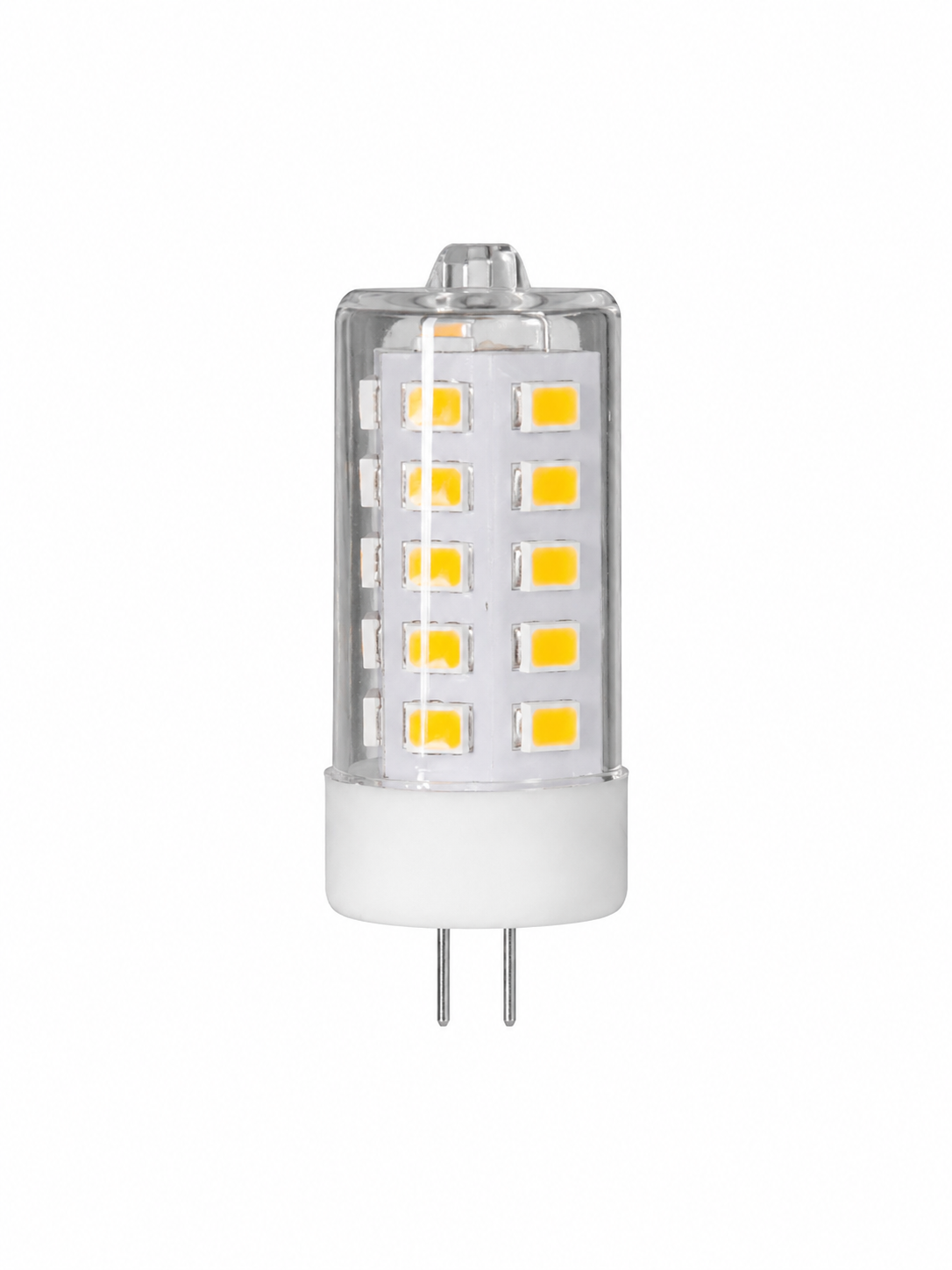 HIBOITEC G4 LED bulb, 3 W, 2700 K, 12 V AC/DC — individual bulb shown; sold as a 10-pack