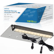 7-Inch Low Voltage Retaining Wall Lights, IP67 Waterproof