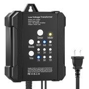 65W / 100W Low Voltage Landscape Transformer with Timer & Photocell Sensor