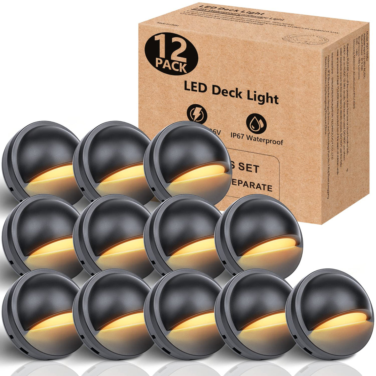 Rail Light, Half-Moon — 2.5 W