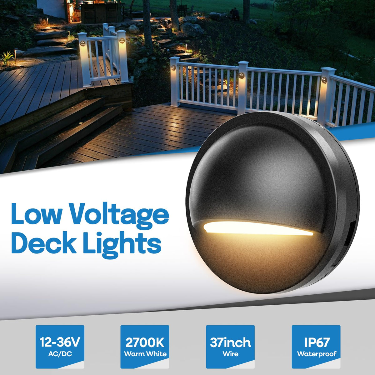 Rail Light, Half-Moon — 2.5 W